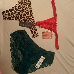 3 pairs size L panties(nwt)